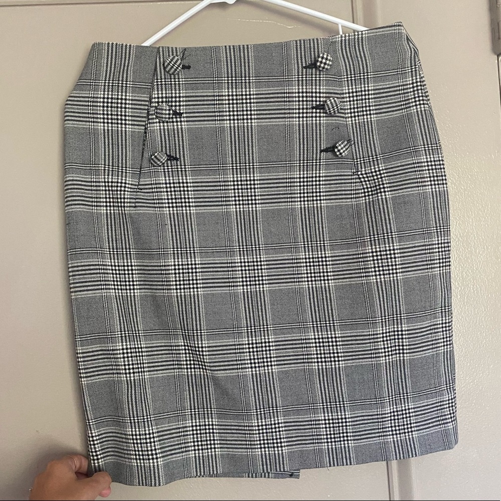 H&m plaid skirt